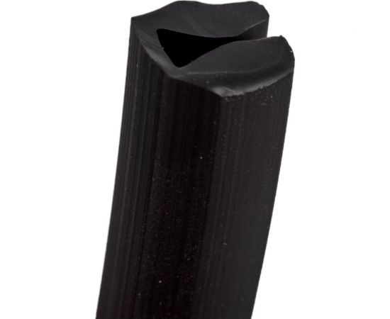 Силиконовый уплотнитель Mebax Премиум №2, черный, П-обр., 10/4 мм, 7 м 00-00002219 – изображение 4