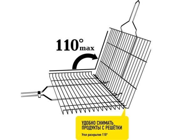 Решетка-гриль с антипригарным покрытием Forester BQ-NS02 – изображение 7