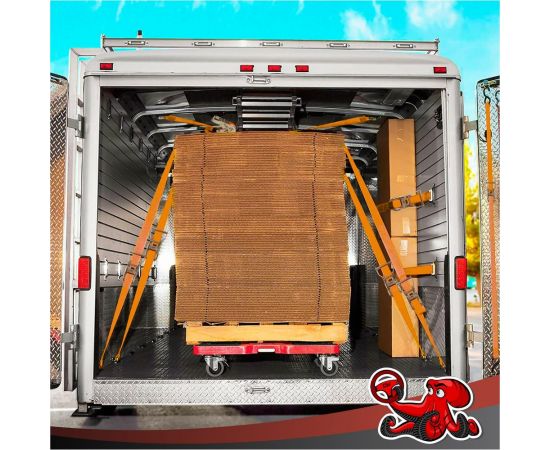 Стяжка для крепления груза DSV 27мм х 4,6м, 1,35 т, 2 шт R88301 – изображение 3