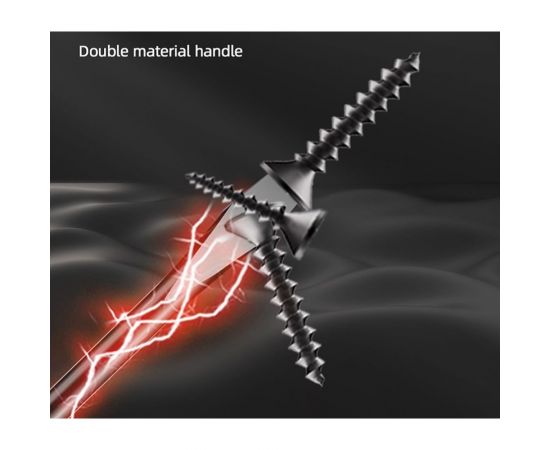 Шлицевая отвёртка DELI Home Series Black HT1103 3x75 мм 104602 – изображение 7