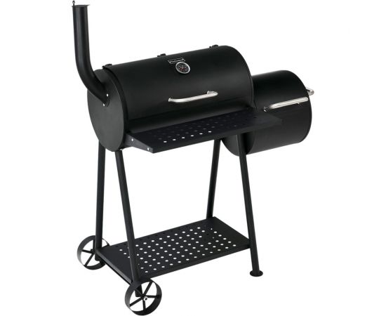 Угольный гриль-бочка с коптильней GoGarden CHEF-Smoker 60 50168 