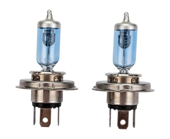 Высокотемпературная лампа KOITO Whitebeam Premium H4, 12 В, 60/55 Вт, 135/125 Вт, 4500 K, комплект 2 шт. P0744W 121021 