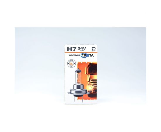 Автомобильная лампа Формула Света галогенная, H7 24V 70W, Px26d LHI072470FSP1 