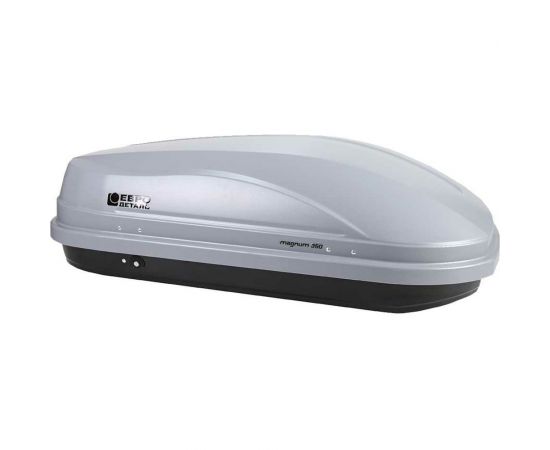 Автомобильный бокс ED Магнум 350 серый, тиснение карбон, 1400x900x420 мм, быстросъем 5-041B ED5-041B 