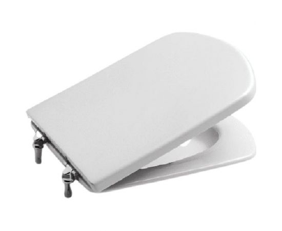 Сиденье с крышкой к компакту DAMA SENSO Roca микролифт, быстросъемное, дюропласт Россия 00026848 