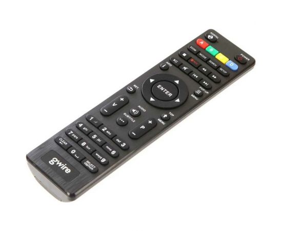 Пульт ДУ GWire для медиаплееров Dune HD TV-101W, HD TV-102W, HD Solo Lite, цвет: черный, 95002 U 