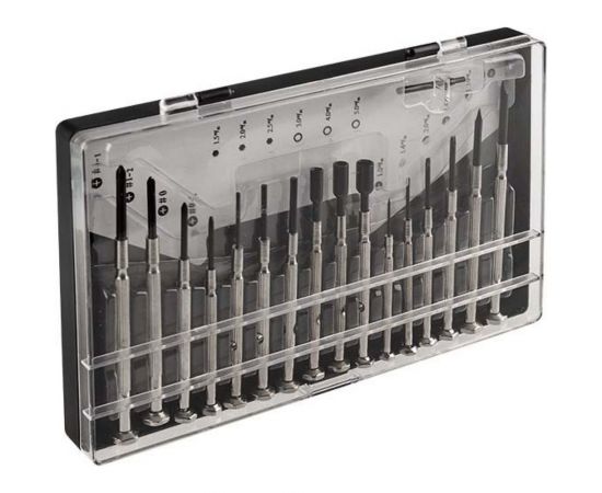 Набор часовых отверток REXANT 16 предметов ht-16 12-6051 