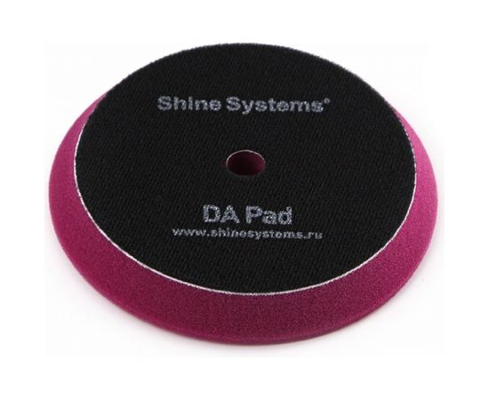Полировальный круг твердый DA Foam Pad Purple 130 мм, лиловый Shine systems SS561 