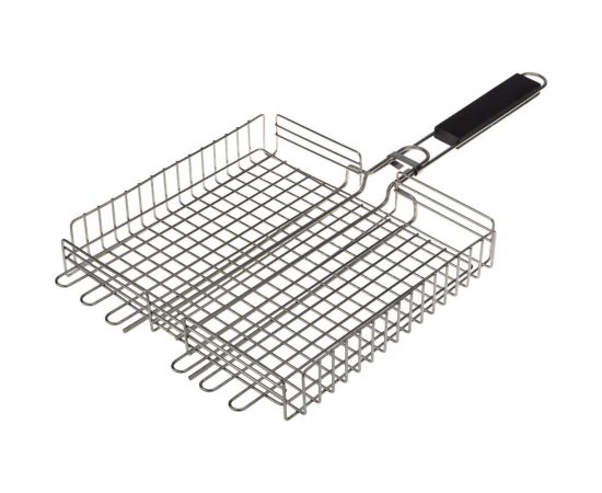 Глубокая решетка для барбекю СОКОЛ 355x355x55 мм, большая 62-0056 