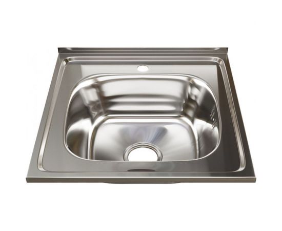Мойка mixline 50х50х16 см, 0.6, выпуск 3 1/2, с сифоном 527973 