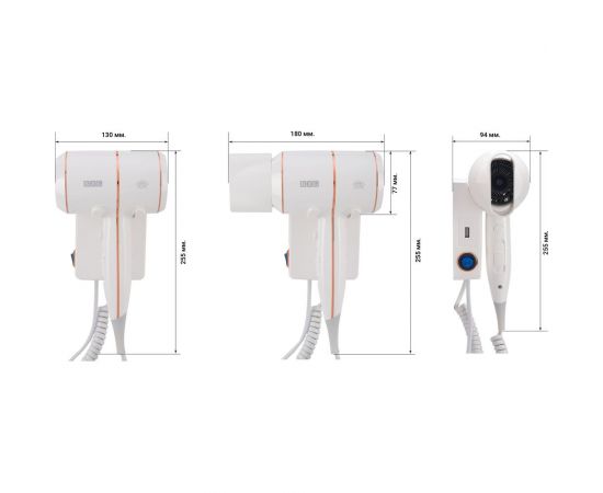 Фен BXG 1600 Н1 1748575 – изображение 3