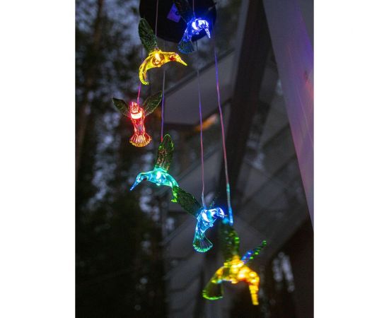 Подвесной садовый фонарь ЧУДЕСНЫЙ САД 634 Колибри, светодиодный RGB, на солнечной батарее 4606400420873 – изображение 3