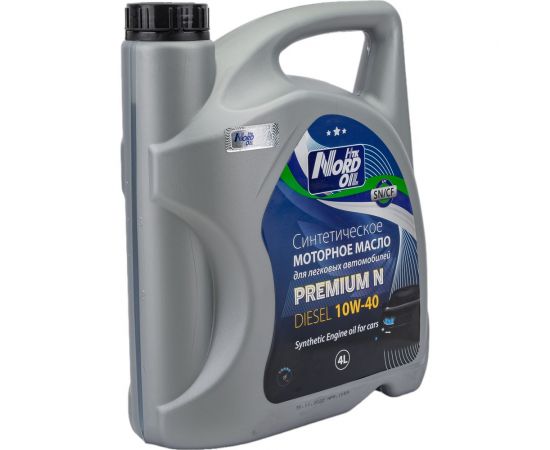 Моторное масло NORD OIL Premium N dizel 10W-40 SN/CF 4л NRL054 – изображение 4
