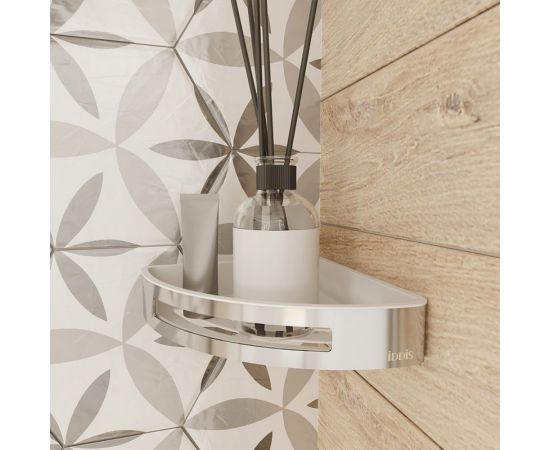 Угловая полка IDDIS нержавеющая сталь, полированная SHE11SPi44 – изображение 2