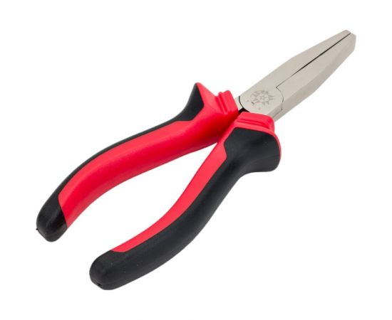 Плоскогубцы TLX 160 мм с декор. ручками удл. плоские губки JS21006 66366 – изображение 2