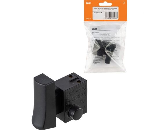 Кнопка fa2-10/2b-1 выключатель для угловой шлифмашины ушм 1200/125 TDM SQ1080-0126 – изображение 3