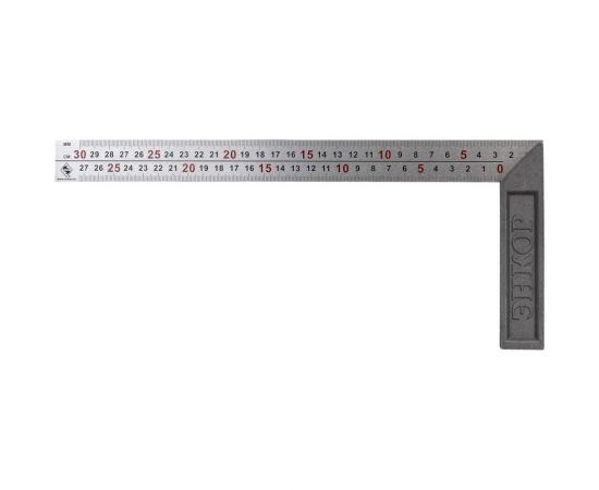 Угольник Энкор 300 мм с чугунным основанием 1/6/120 10859 – изображение 2