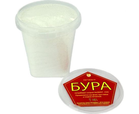 Флюс порошковый Бура 1 кг TECHHIM TH-BYRA-1000 – изображение 2