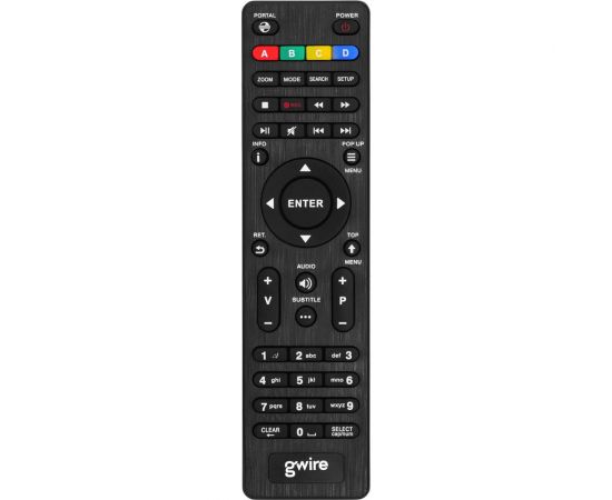 Пульт ДУ GWire для медиаплееров Dune HD TV-101W, HD TV-102W, HD Solo Lite, цвет: черный, 95002 U – изображение 2