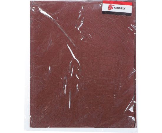 Наждачная бумага (P1000, 230х280 мм, набор 10 листов) TORSO 4158109 – изображение 3