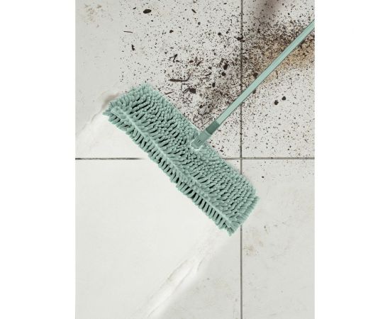 Швабра для сухой и влажной уборки DSV микрофибра/шенилл, телескопическая ручка, 120 см DS-20117 – изображение 2