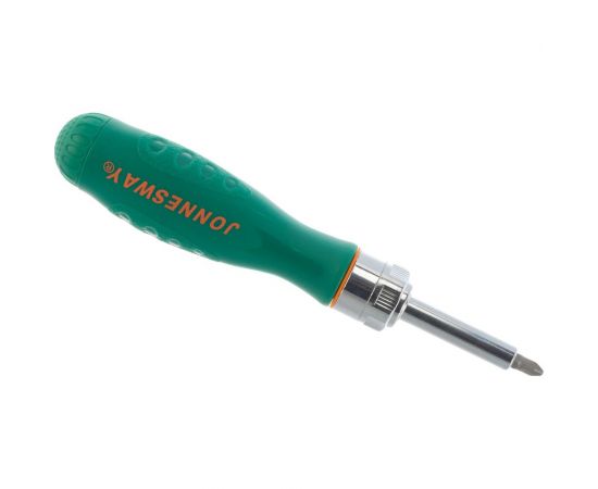 Трещоточная отверточная рукоятка с набором бит Jonnesway DR0119S – изображение 3