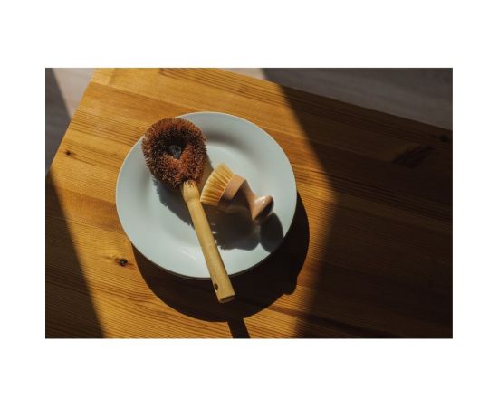 Ерш-щетка для чистки посуды Доляна щетина кокос, деревянная ручка, 25х8х6 см 2969514 – изображение 7