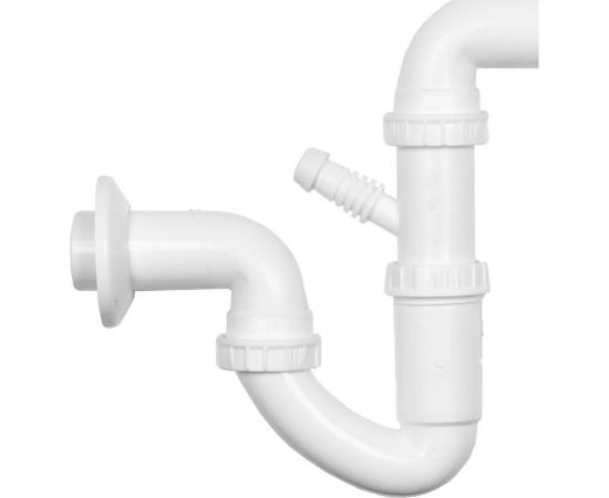 Итальянский сифон автомат для кухонной мойки с одной чашей WISENT WGER007 – изображение 4