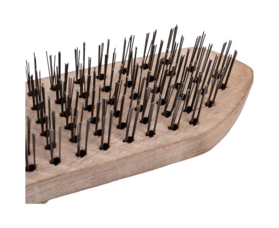 Металлическая щетка GROSSMEISTER 6-рядная 010601005 – изображение 2