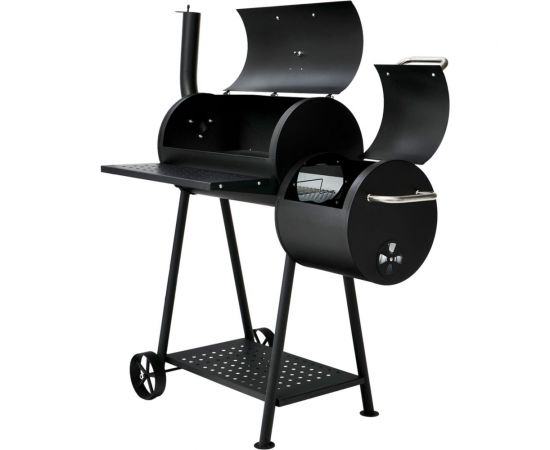 Угольный гриль-бочка с коптильней GoGarden CHEF-Smoker 60 50168 – изображение 5