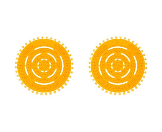 Ароматическая сетка для писсуара DISCOVER 2 шт, аромат Balmy DSR7381-1 – изображение 4