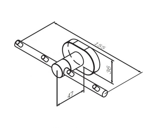 Набор крючков для полотенец, хром AM.PM A7435900 – изображение 6