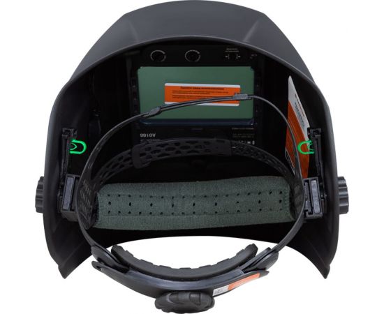 Маска сварщика КОРУНД-Х PLUS, фильтр 9910V с внешним регулятором, без коробки FOXWELD 7392 – изображение 6