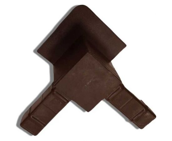 Пластиковый уголок для внутренней вставной москитной сетки KOMFORT москитные системы vsn, коричневый, 8 шт УПКvsn,8 