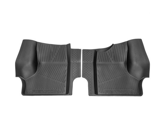 Салонный резиновый коврик REZKON черный для Газель Бизнес передний ряд сидений 1040005600 