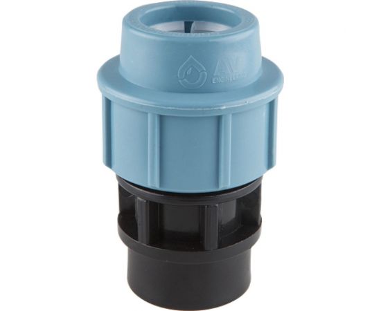 Муфта ПНД компрессионная с внутренней резьбой (32 ммx1") AV Engineering AVE1053201 