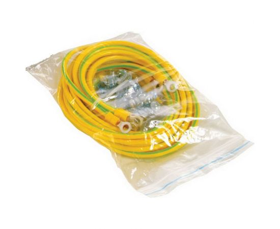 Комплект заземления ЦМО для шкафов и стоек, 200мм, жёлтый ПЗ-ШРН 