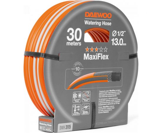 Шланг DAEWOO maxiflex диаметром 1/2 13 мм, 30 м DWH 3115 