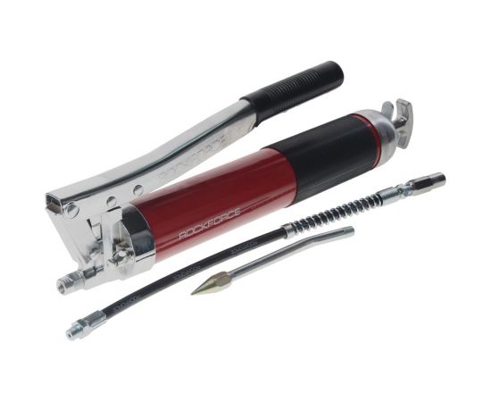 Шприц для нагнетания густой смазки ручной ROCKFORCE "Profi" 800мл в комплекте RF-07043 