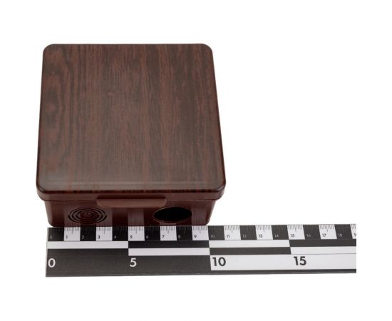 Распаячная коробка IEK км 100x100x50мм о/к ip54 8 вв. дуб UKO31-100-100-050-K24-54 – изображение 11