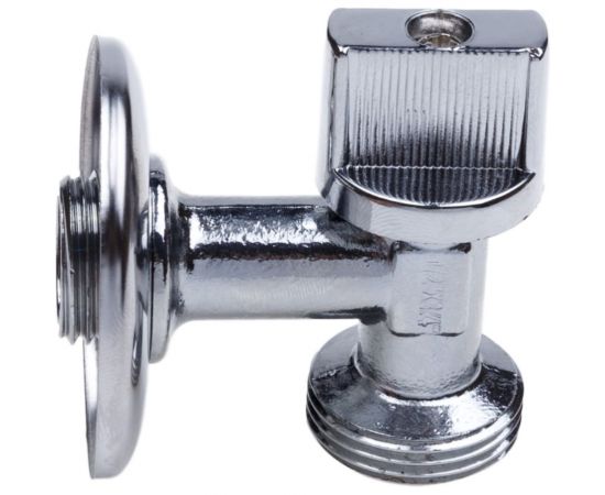 Шаровой кран AQUALINK угловой, для сантехнических приборов 1/2 нар-3/4 нар 1331 – изображение 7