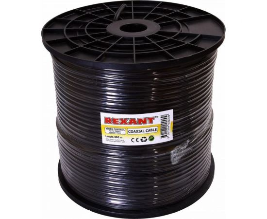 Кабель REXANT ККСВ-П+2х0,5 мм бухта 305 м черный 01-4004 – изображение 3