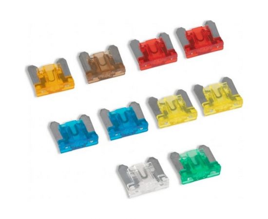 Набор плоских предохранителей Alca МИНИ (низкий профиль) 5 - 30 А., 10 шт. 679000 – изображение 3