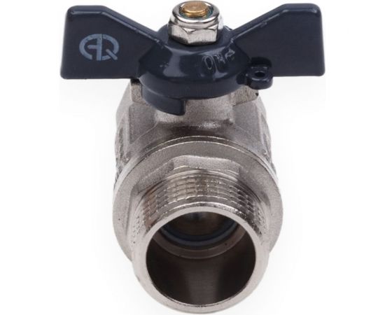 Шаровой кран AQUALINK вн-нар 1 B бабочка 1160 – изображение 7