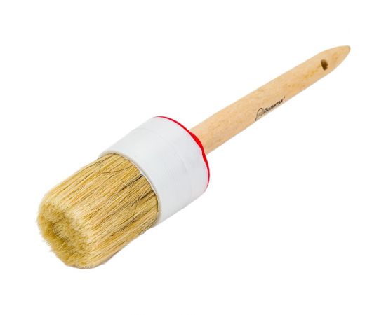 Круглая кисть в пластмассовой оправке Политех №14 50мм 1511050 – изображение 5