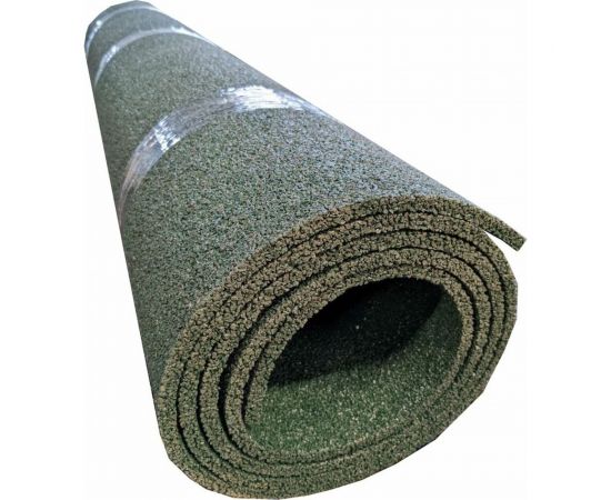 Покрытие из резиновой крошки ООО Амортекс 1500x6000x10 мм цвет зелёный 0056 – изображение 2