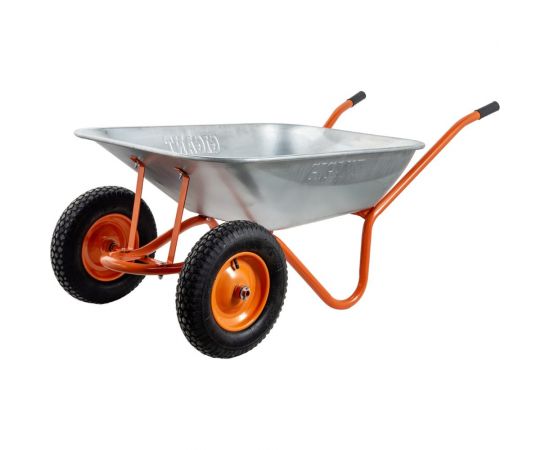 Строительная двухколесная тачка Gigant усиленная, 130 л, 280 кг GX-05 – изображение 4