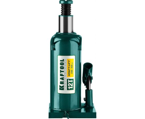 Гидравлический бутылочный домкрат 12т, 230-458мм, KRAFTOOL Kraft-Lift 43462-12_z01 – изображение 5