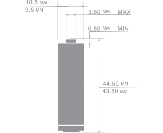 Батарейка Ergolux R 03 sr10 (r03 sr10, 1.5В) 10 шт 15119 – изображение 2