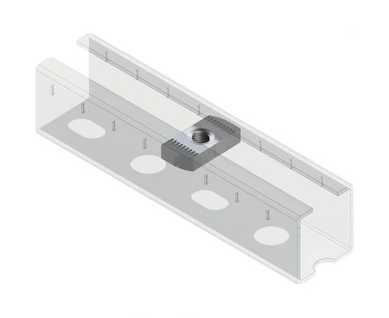 Гайка профиля TERMOCLIP tn 41 8f, М8, 10 шт. 9377001F10 – изображение 3